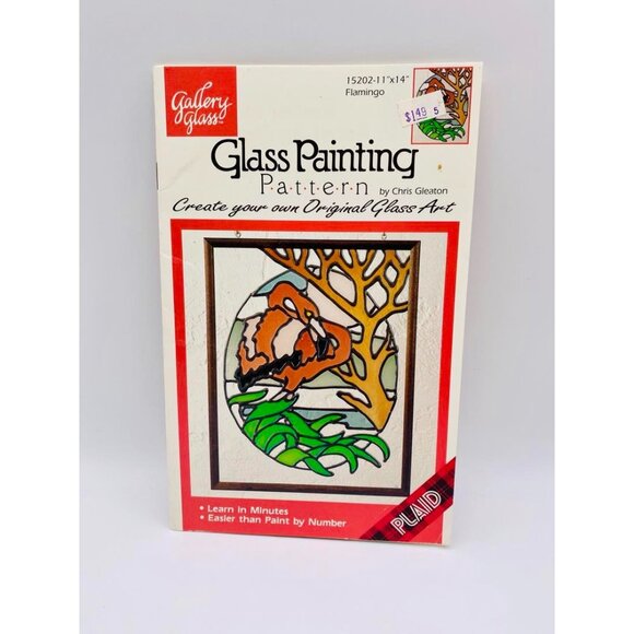 Vintage Gallery Glass Painting Patterns Lot Of 9 By Lanna Siddens & Karen Mason - Picture 8 of 10